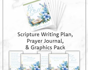 Faith & Trust Schrift schreiben Plan | Druckbares Journal (PDF)