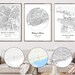 Custom City Map, Engagement Map, First Date Map, First Kiss Map, First Home Map, Wedding Anniversary Gift, Gifts for Couples | DIGITAL FILE 