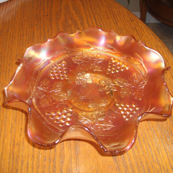 Fenton Fluted Bowl Etsy