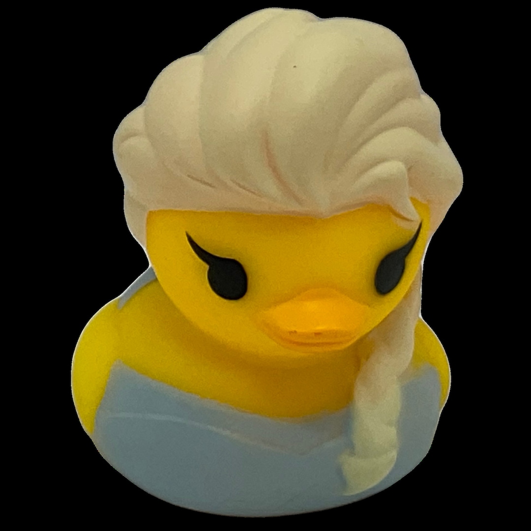Elsa Frozen Princess Disney Rubber Duck 2 Duckz Etsy