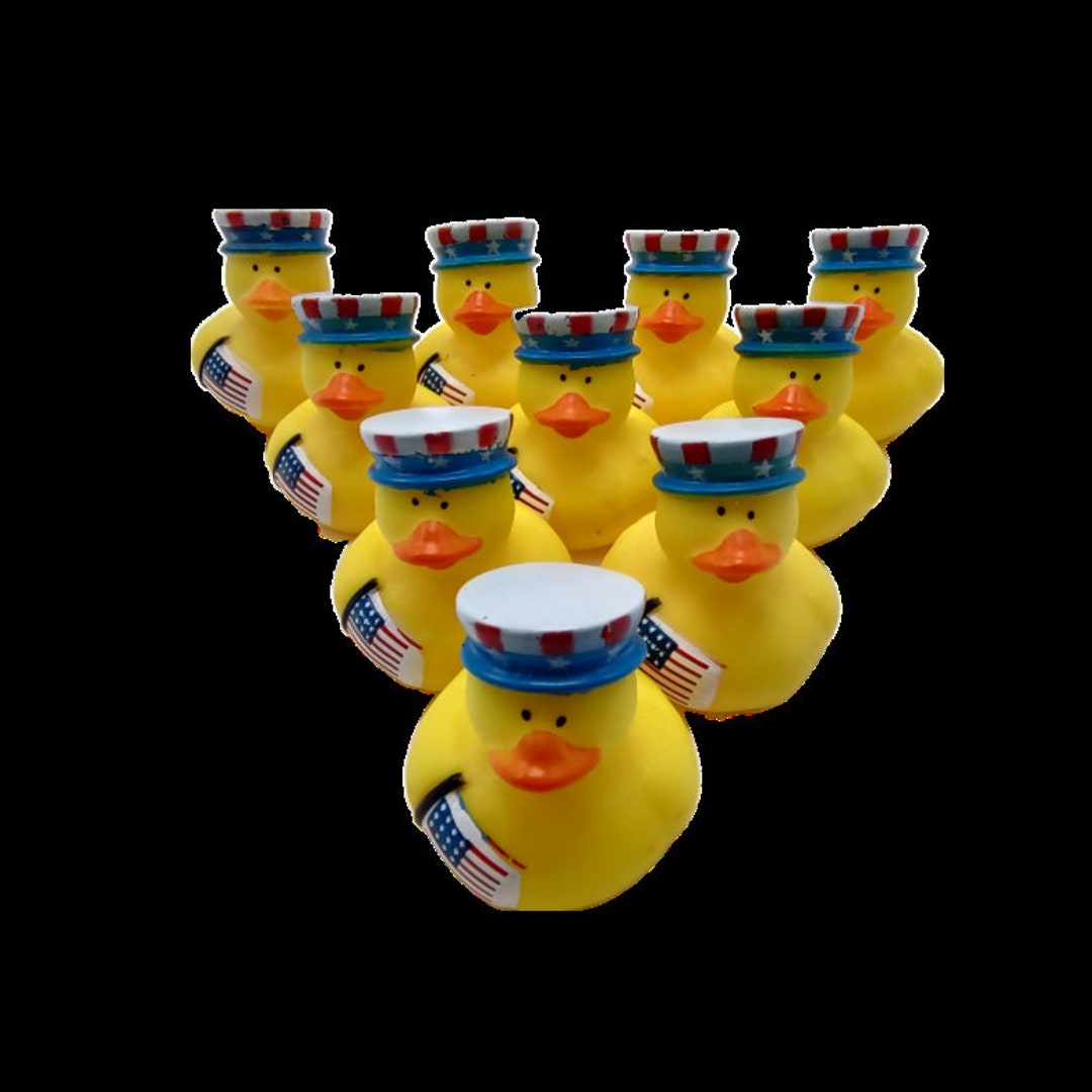 10 American US Flag Ducks 2 Rubber Ducks - Etsy