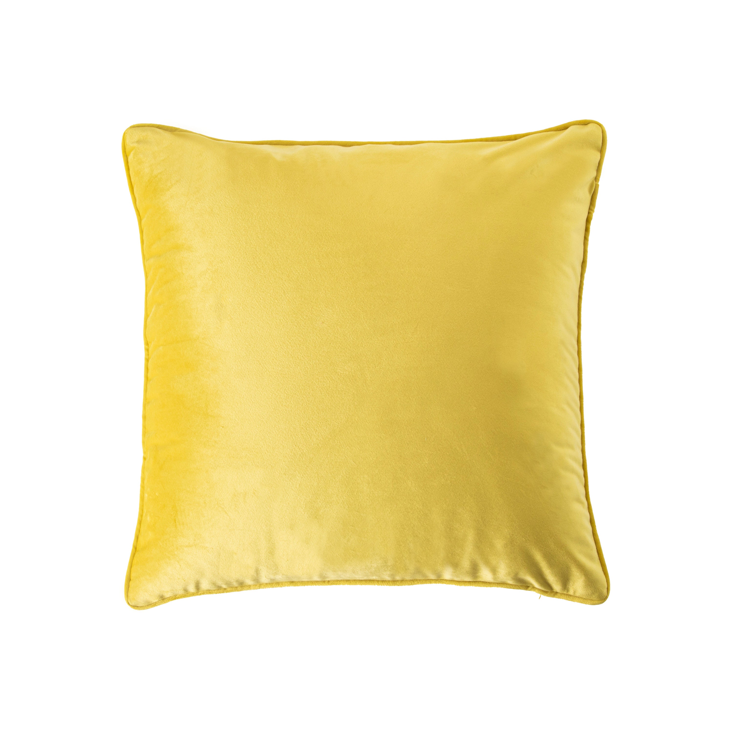 Dark Blue Velvet Decorative Throw Pillow Cover 18x18 Modern Etsy