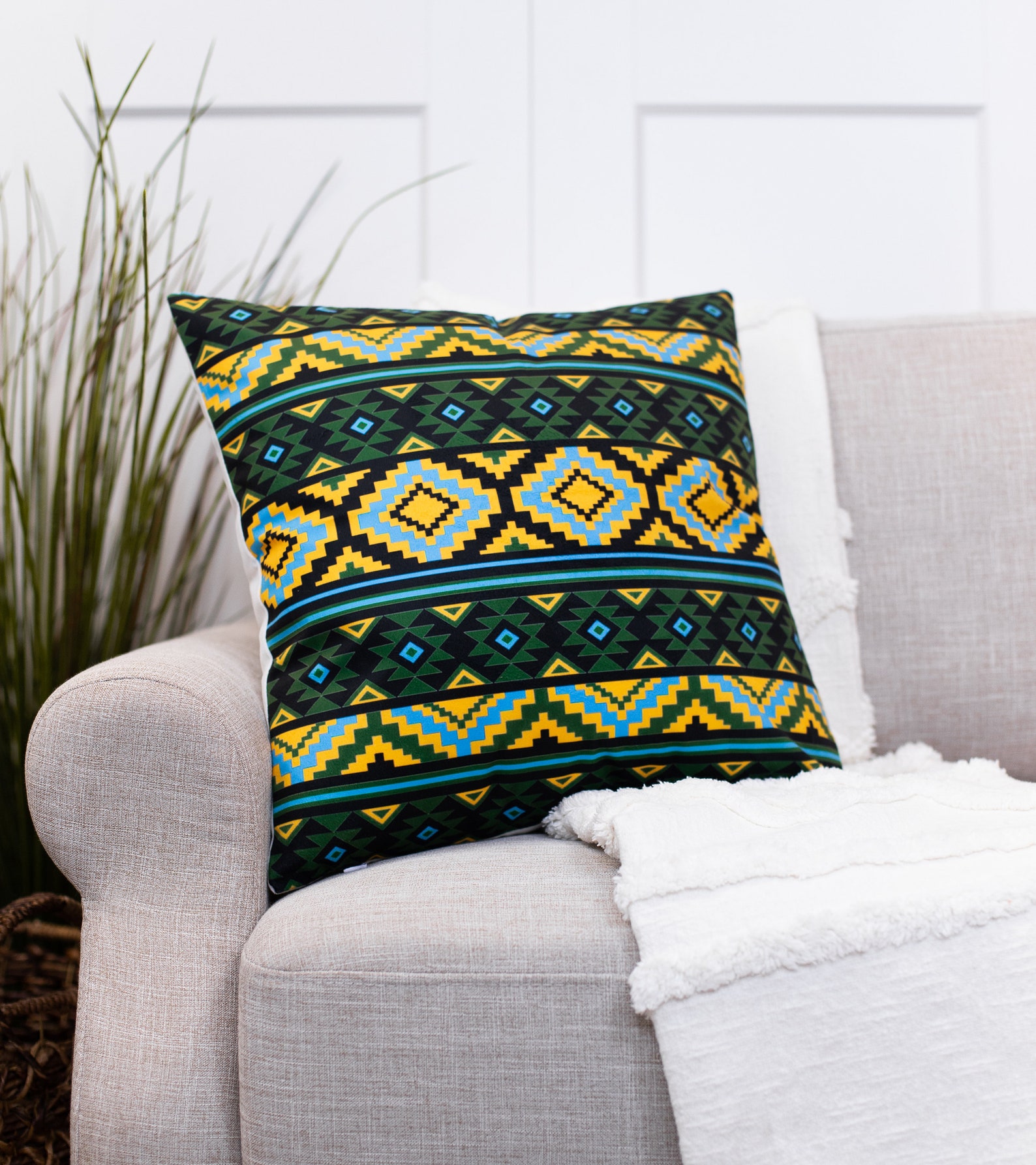 Tribal Pillow Cover Decorative Throw Pillows Tribal Pillows Etsy