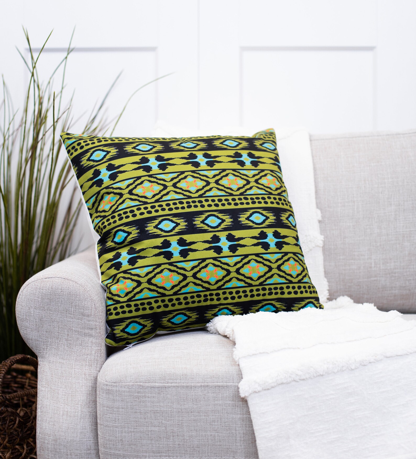 Tribal Pillow Cover Decorative Throw Pillows Tribal Pillows Etsy