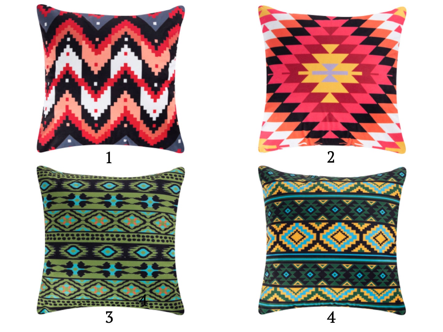 Tribal Pillow Cover Decorative Throw Pillows Tribal Pillows Etsy