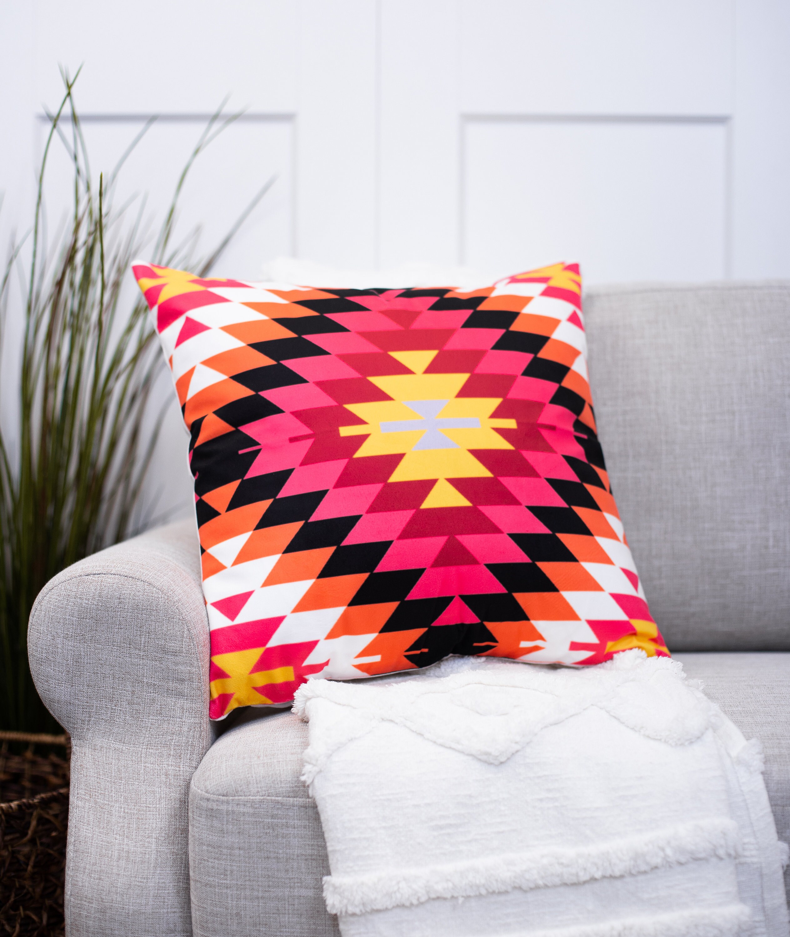Tribal Pillow Cover Decorative Throw Pillows Tribal Pillows Etsy