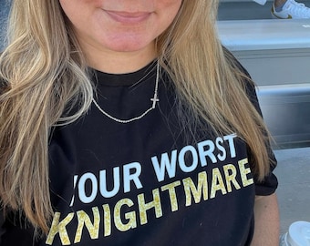 Your Worst Knightmare UCF Cute Tailgate Halter Tshirt
