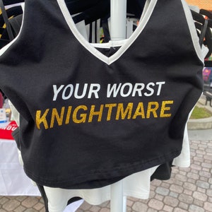 Your Worst Knightmare UCF Cute Tailgate Halter Crop Top
