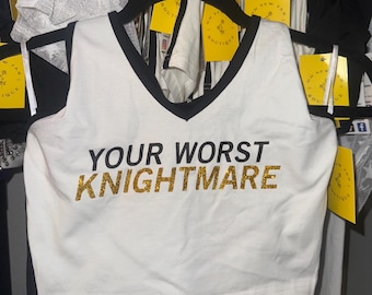Your Worst Knightmare UCF Cute Tailgate Halter Crop Top