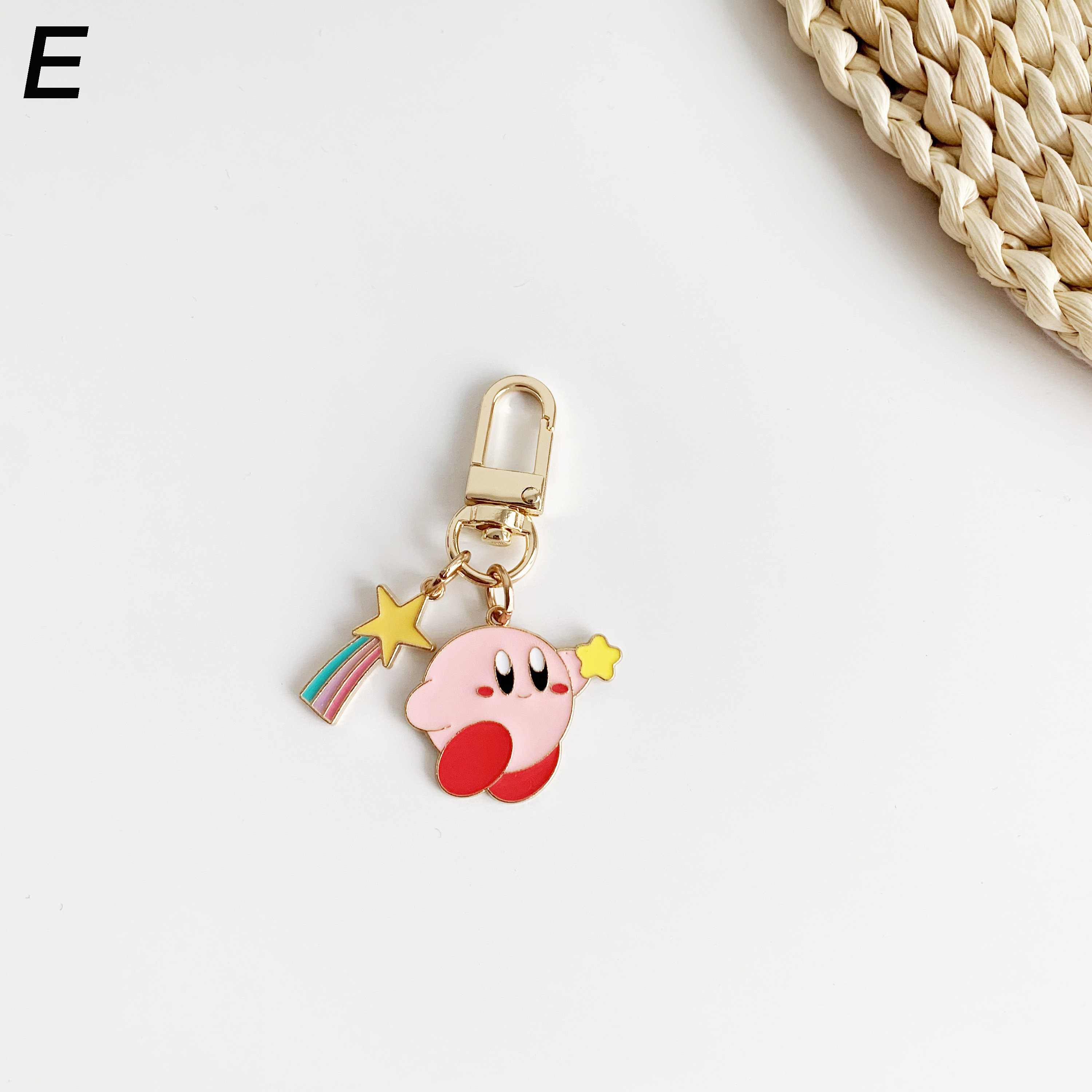 Kirby keychain Airpods keychain Kawaii keychain Animation Etsy