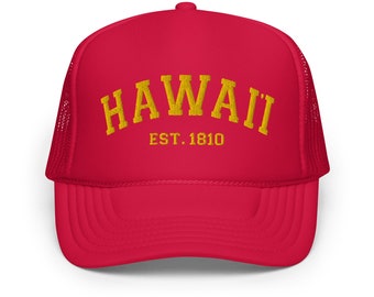 Hawai'i Est. 1810 Collegiate Font