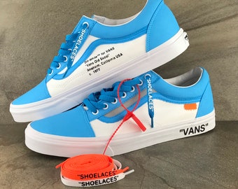 custom vans off white