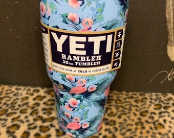 yeti flamingo tumbler