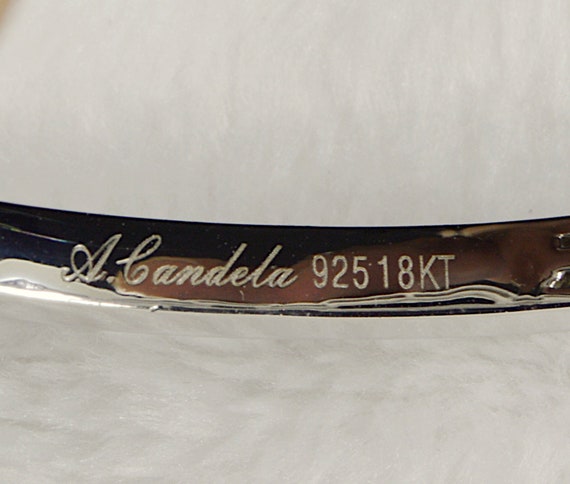 18K Gold and Sterling Bracelet by ANDREA CANDELA,… - image 5