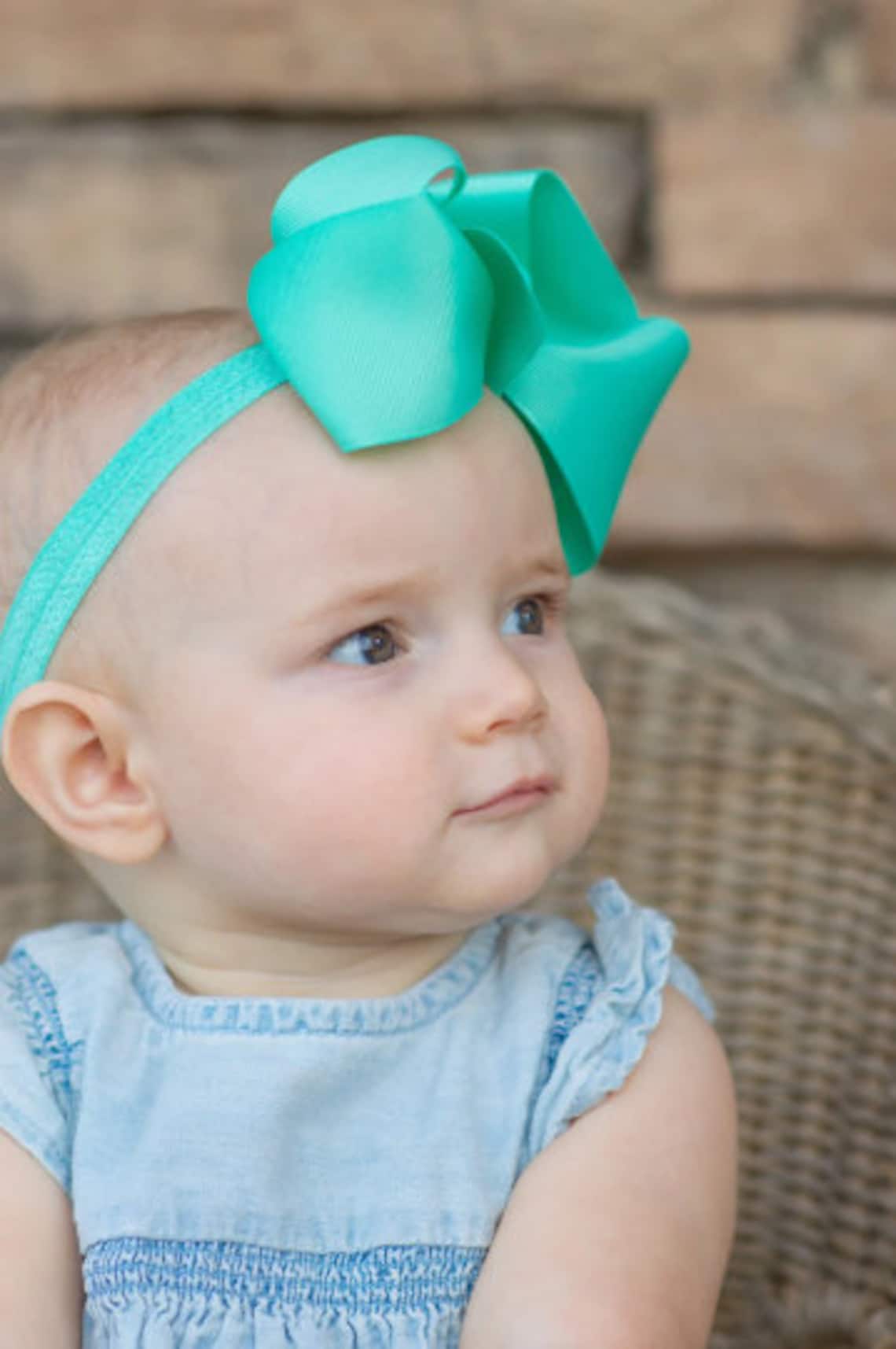 5 Inch Baby Headbands 20 Colors YOU PICK Colors Baby Bows Etsy