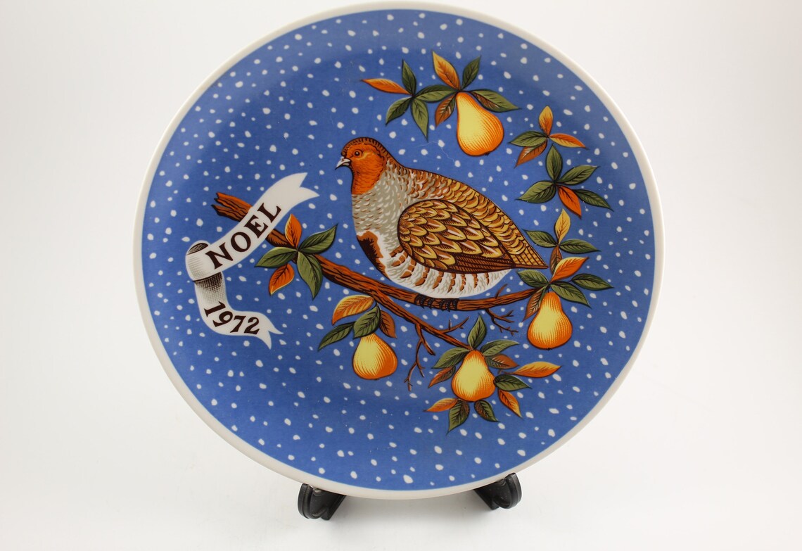 1972 Limited Edition JC Penney Christmas Plate - Etsy