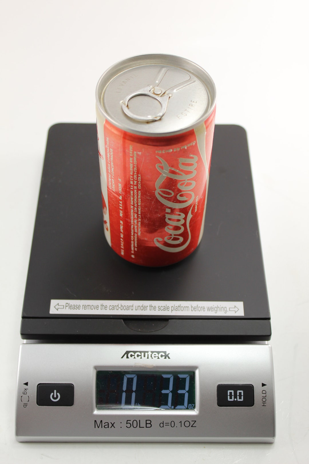 Vintage 1986 Commemorative Coca Cola Mexico World Cup Coke Can