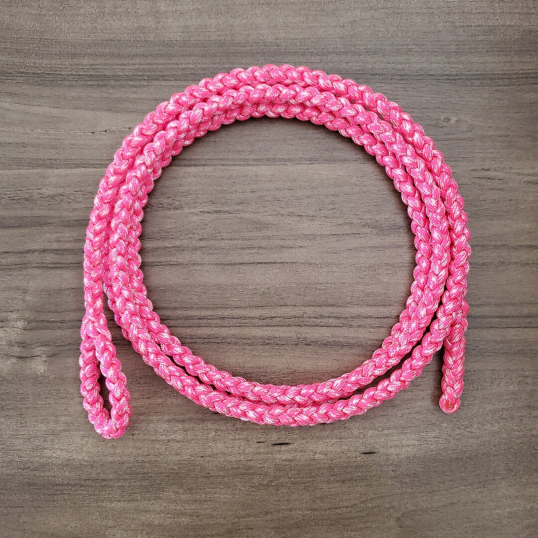 Paracord Piggin' String, Cattle Tiedown Rope, Woven Loop, 310 Ft