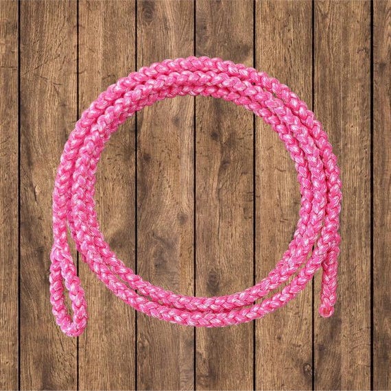 Paracord Piggin' String, Cattle Tie-down Rope, Woven Loop, 3