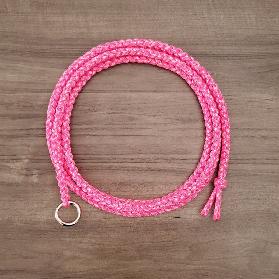 Paracord Piggin' String Cattle Tiedown Rope Metal Ring Etsy