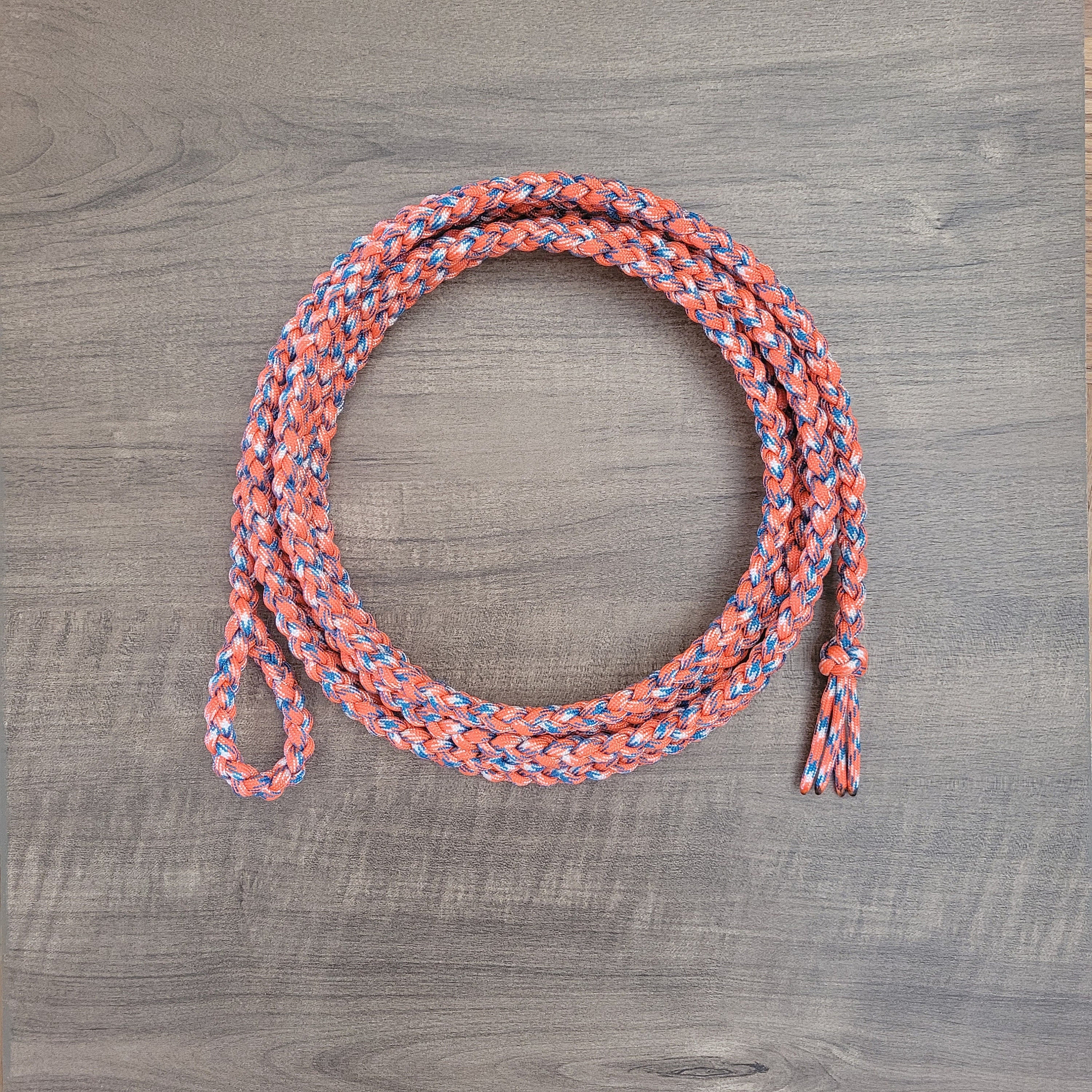 Pig Rig Ropes Paracord Piggin' String, Cattle Tie-down Rope, Woven Loop, 3-10 Ft ...
