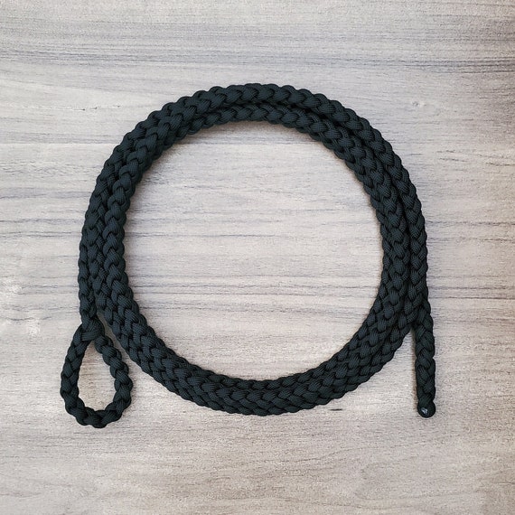 Paracord Piggin' String, cuerda de amarre para ganado, lazo tejido,  opciones de 3 a 10 pies, negro -  España