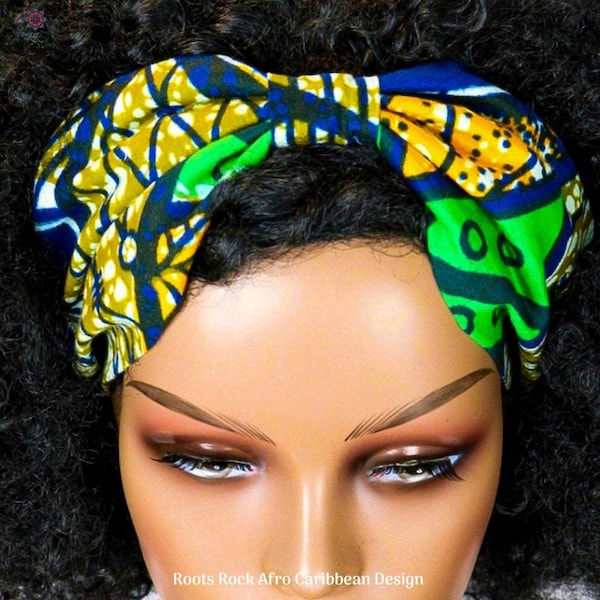 Ankara Headband/Ankara Bow Headband/Headband-Mask set/Ankara Face Mask