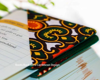 Ankara Bookmark/ Handmade Bookmark/Fabric Bookmark/Corner Bookmark/Gift for Him/ Gift for Her/ Book Lovers/ Book Marker/Readers Gift