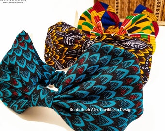 Ankara Headband/Ankara Bow Headband/Headband-Mask set/Ankara Face Mask