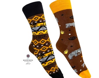Africa Themed Socks