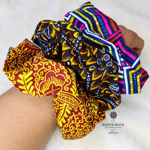 Ankara Scrunchie/Ankara Hair Scrunchies/Ankara Print Scrunchies/ Hair Scrunchies/Scrunchies/African Fabric/hair accessories/Cotton Scrunchie