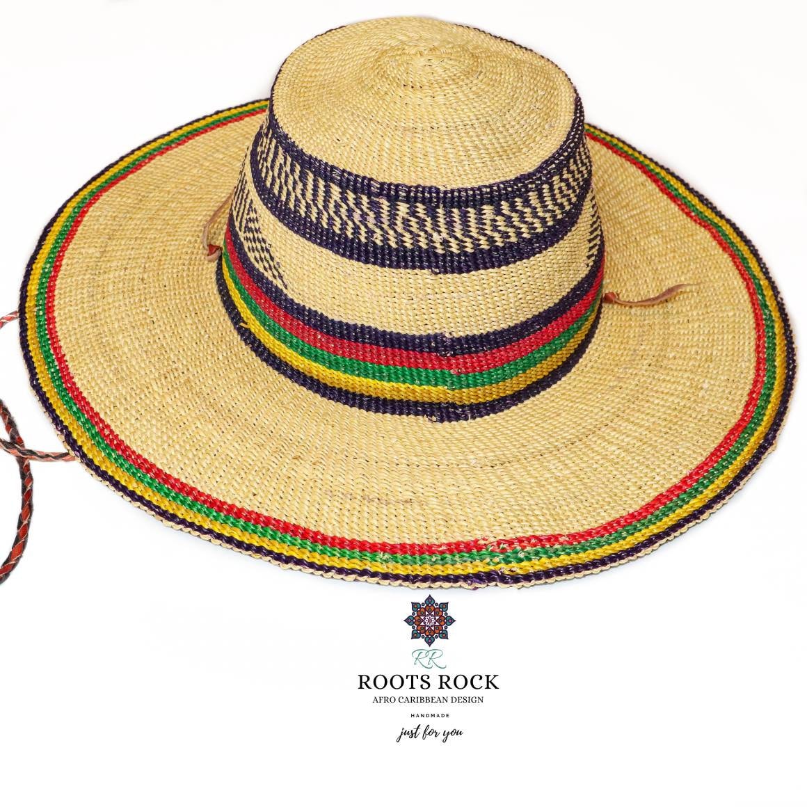 Ghana Straw Hat - Etsy