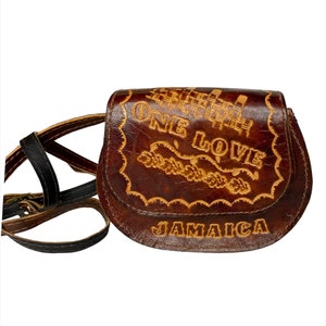 100 % sac en cuir véritable/ sac en cuir fait main/ sac unisexe/ sac à bandoulière en cuir/ sac à main jamaïcain/ sac fait main/ sac en cuir/ sac jamaïcain