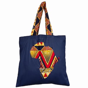 Tote Bag/ Ankara Tote Bag/ Reusable fabric bag/ African Print Bag/ Ankara Bag/ Canvas Shopper/ Shopping Bag/ Handmade Bag
