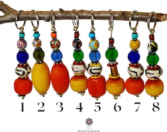 Beaded Kenyan Keyrings/ Keyring/ Afrincan Keyring/ African Beaded Keyring/ Amber keychains/ Beaded Maasai Keychains/ kenyan keyholders