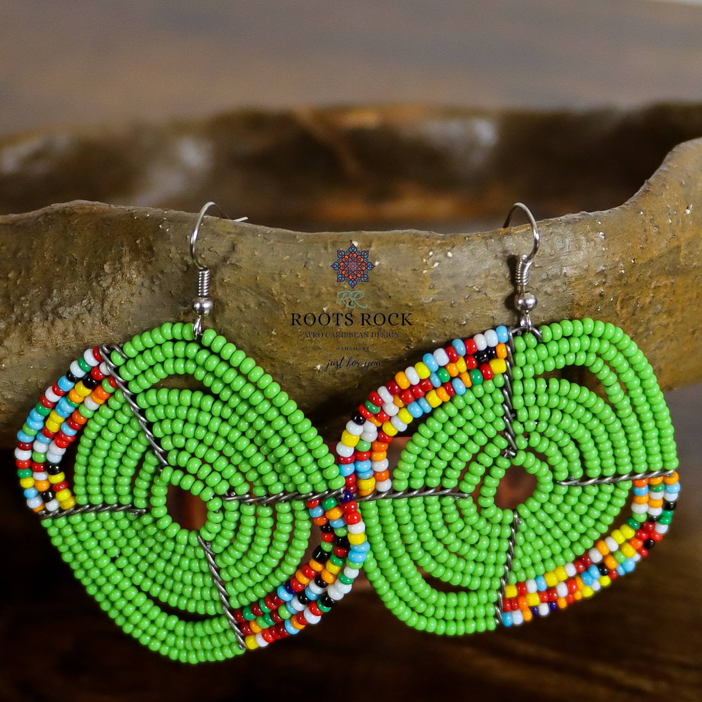 african handmade earrings