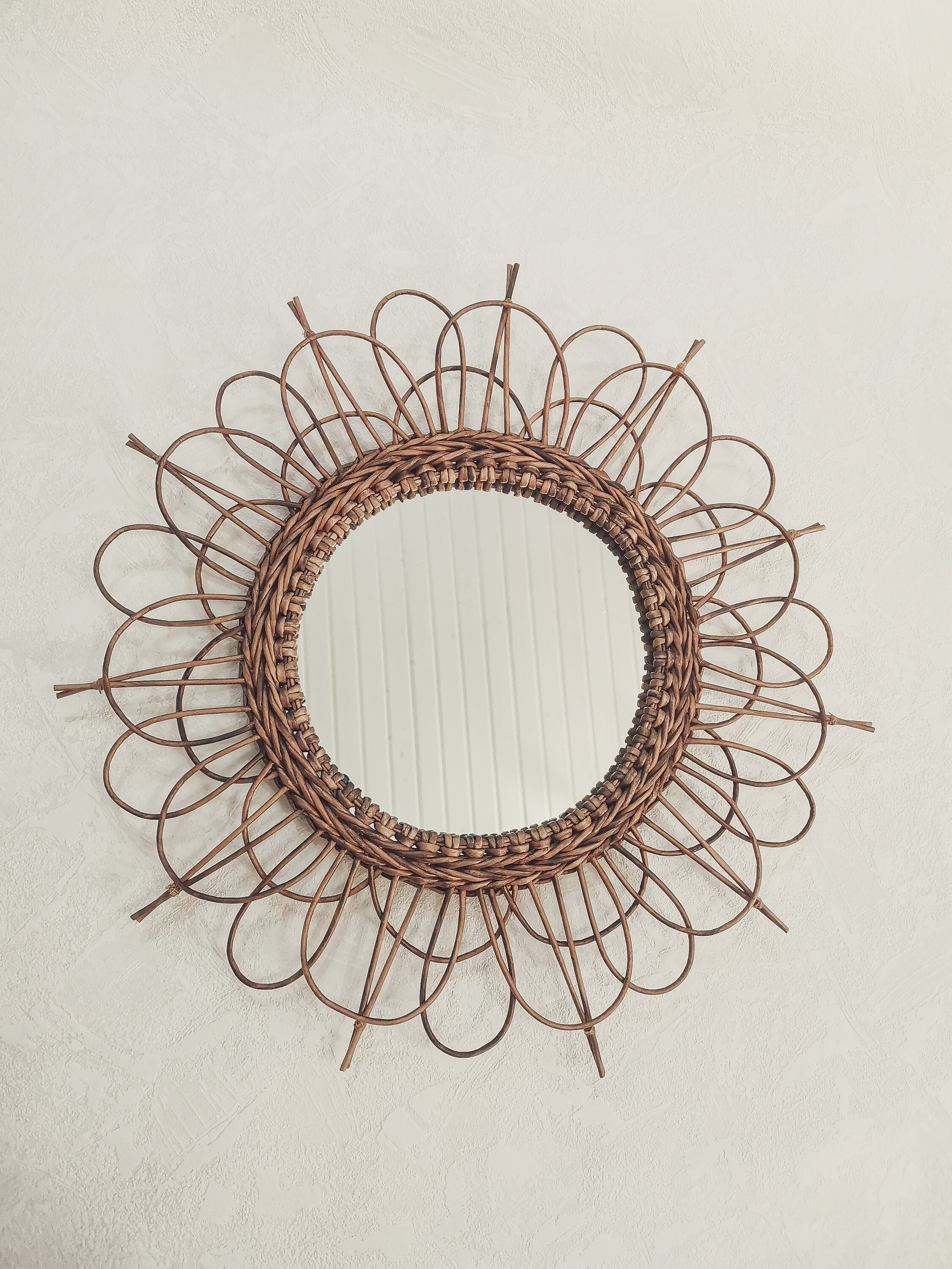 Espejo grande colgante para la decoración de la pared | Etsy