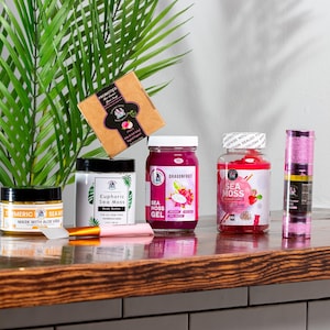 Natural Body Butter, Wildcrafted Seamoss, Dragon Fruit Sea Moss, Sea Moss Gummies, Sea Moss Turmeric Face Mask, Womans Gift Set Bundle Deal