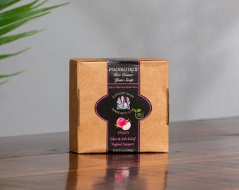 Eco Friendly Natural Handmade, Probiotic Soap, Pure Natural Chemical Free, Helps Restore Balance, Soothe Irritation and Prevent Bad Bacteria