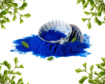 Organic, Pure Natural Chemical Free, Spirulina Algae Powder, 100% Natural Blue Spirulina Powder