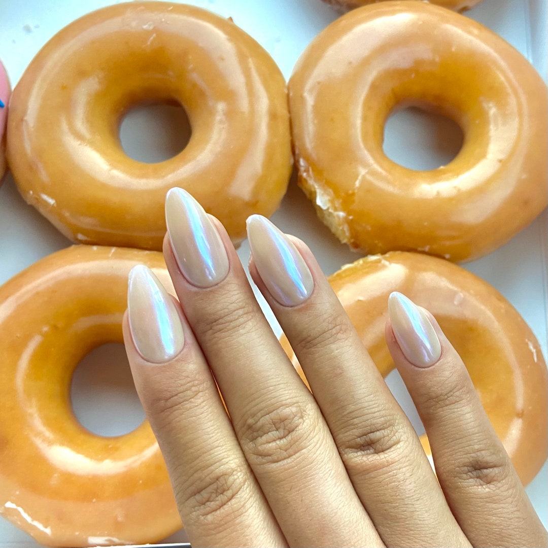 Glazed Donut Press on Nails Etsy