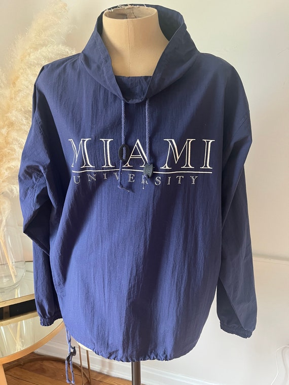 Vintage 1980’s/1990’s Miami University pullover w… - image 5