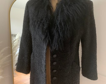 utex design suede coat