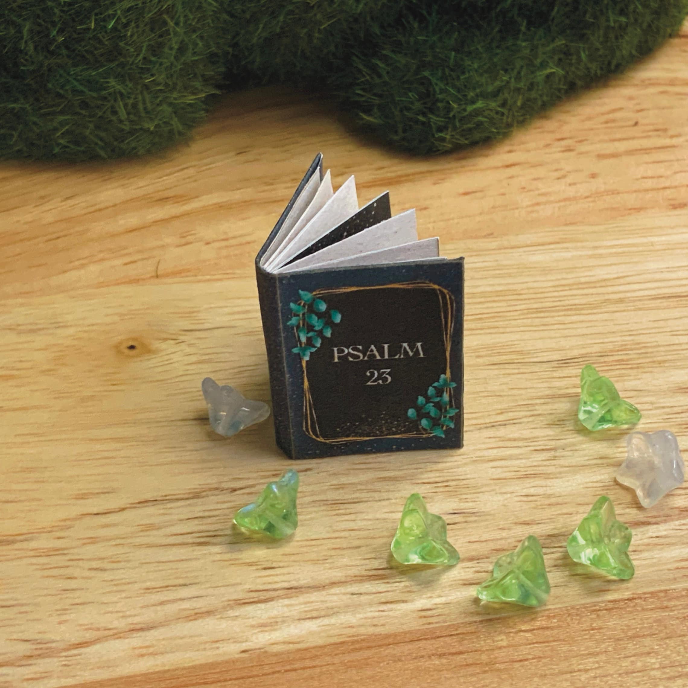 Psalm 23 Mini Book, 23rd Psalm Miniature, Tiny Scripture, the Lord is My Shepherd Pocket-sized ...