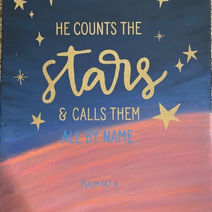 He Counts the Stars