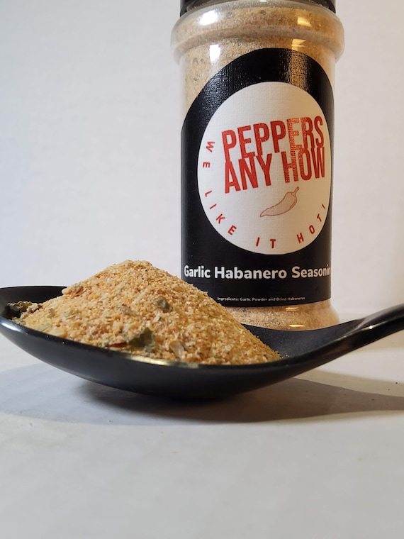 Spicy Garlic Powder, Ghost Pepper, Habanero, Scotch Bonnet