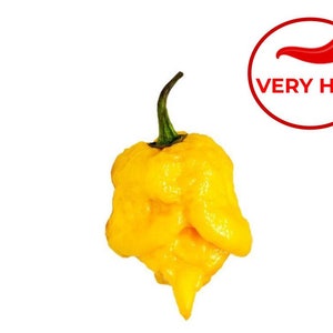 10 Yellow Carolina Reaper Pepper Seeds