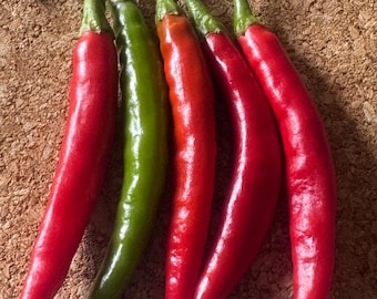 Calabrian Chili Pepper Seeds - 25+ Seeds