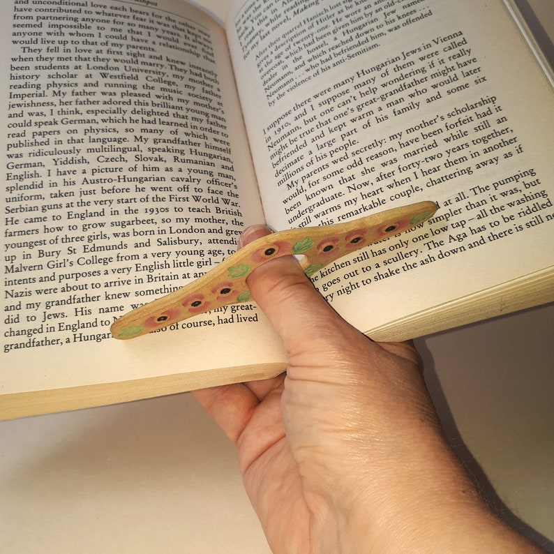 Ceramic Book Page Holder Thumb Page Holder Etsy