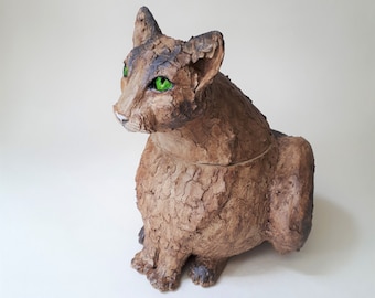 Cat Ornamental Jar
